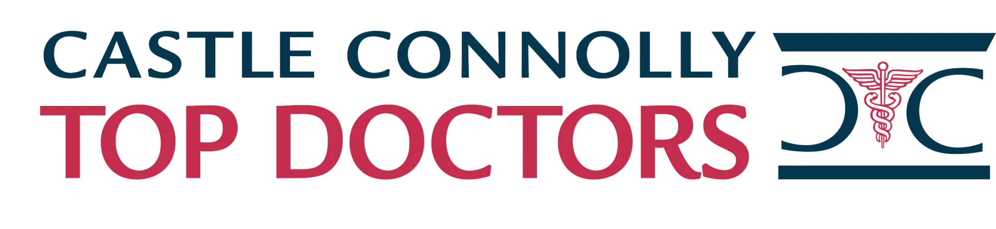 A logo for castle connolly top doctors