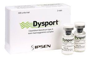 Vial of Dysport neuromodulator in baton rouge