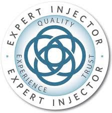 The logo for expert injector quality experience trust.