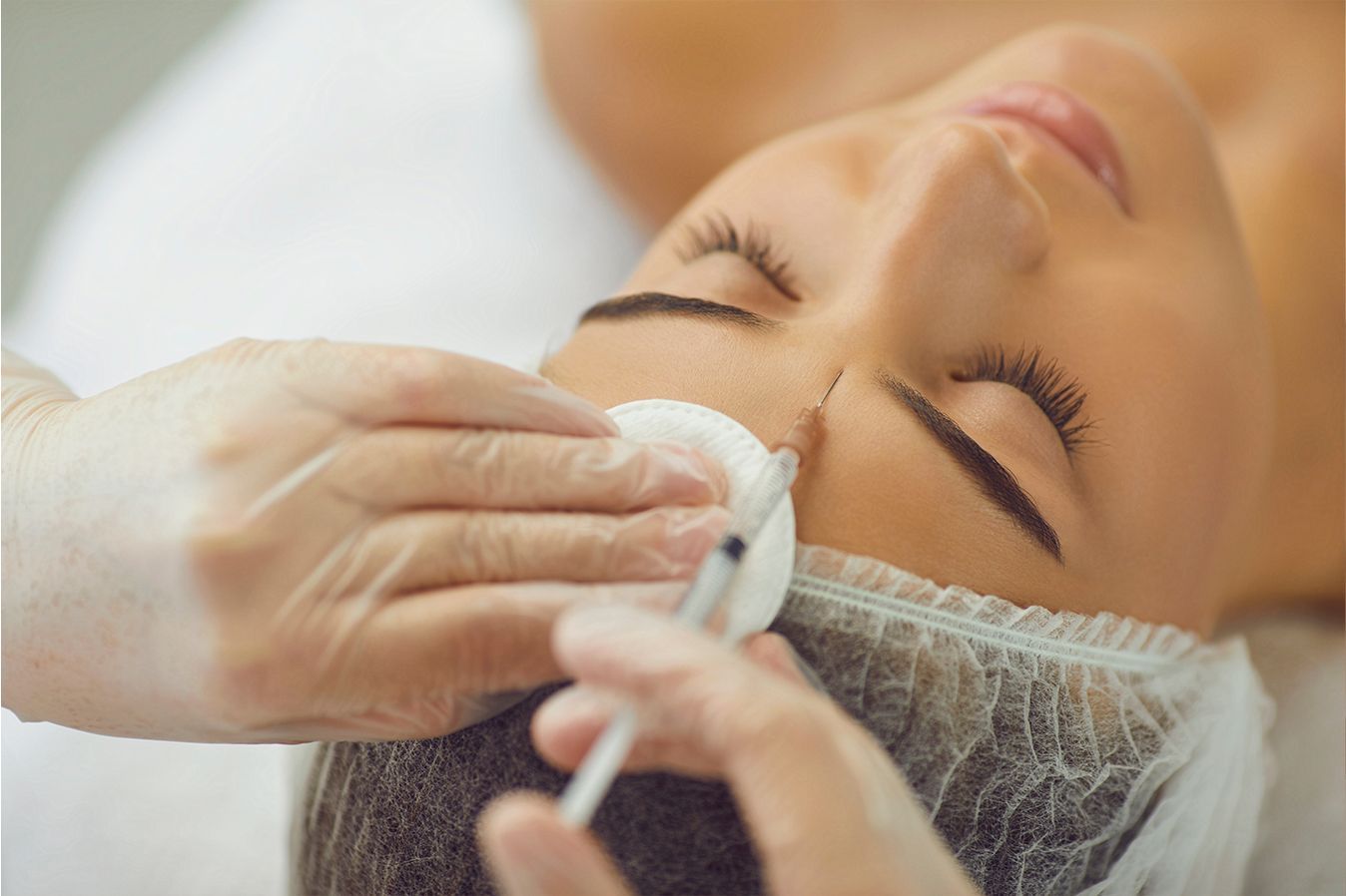 Botox forehead line treatment FDA approved horizontal wrinkle reduction Baton Rouge Louisiana