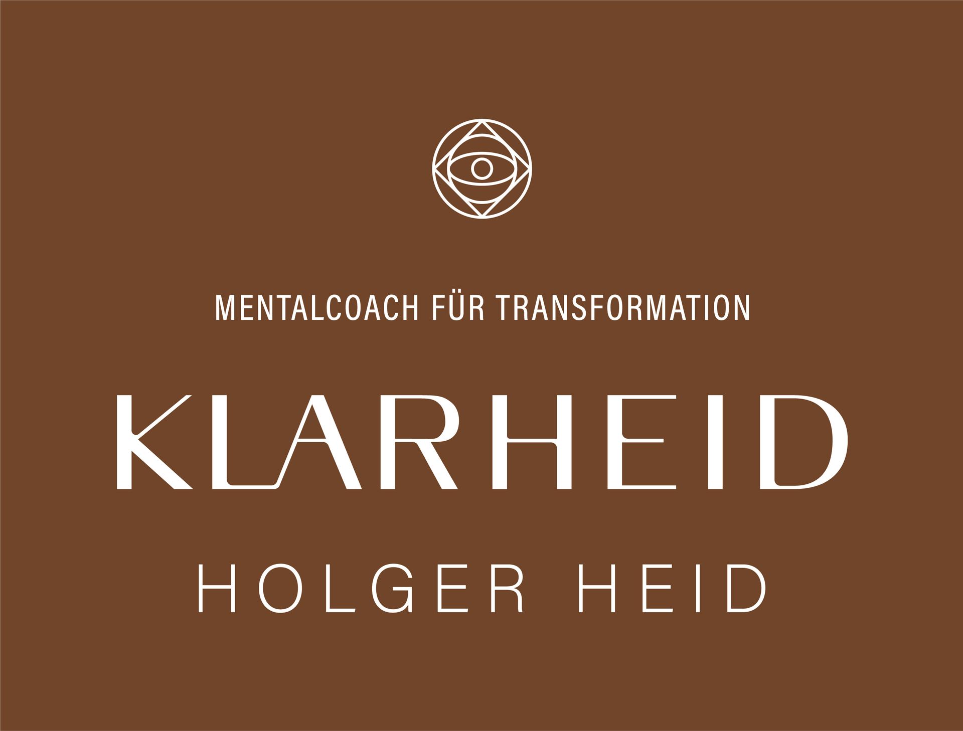 Logo de Holger HEID: Mentalcoach pour la transformation, Klarheid