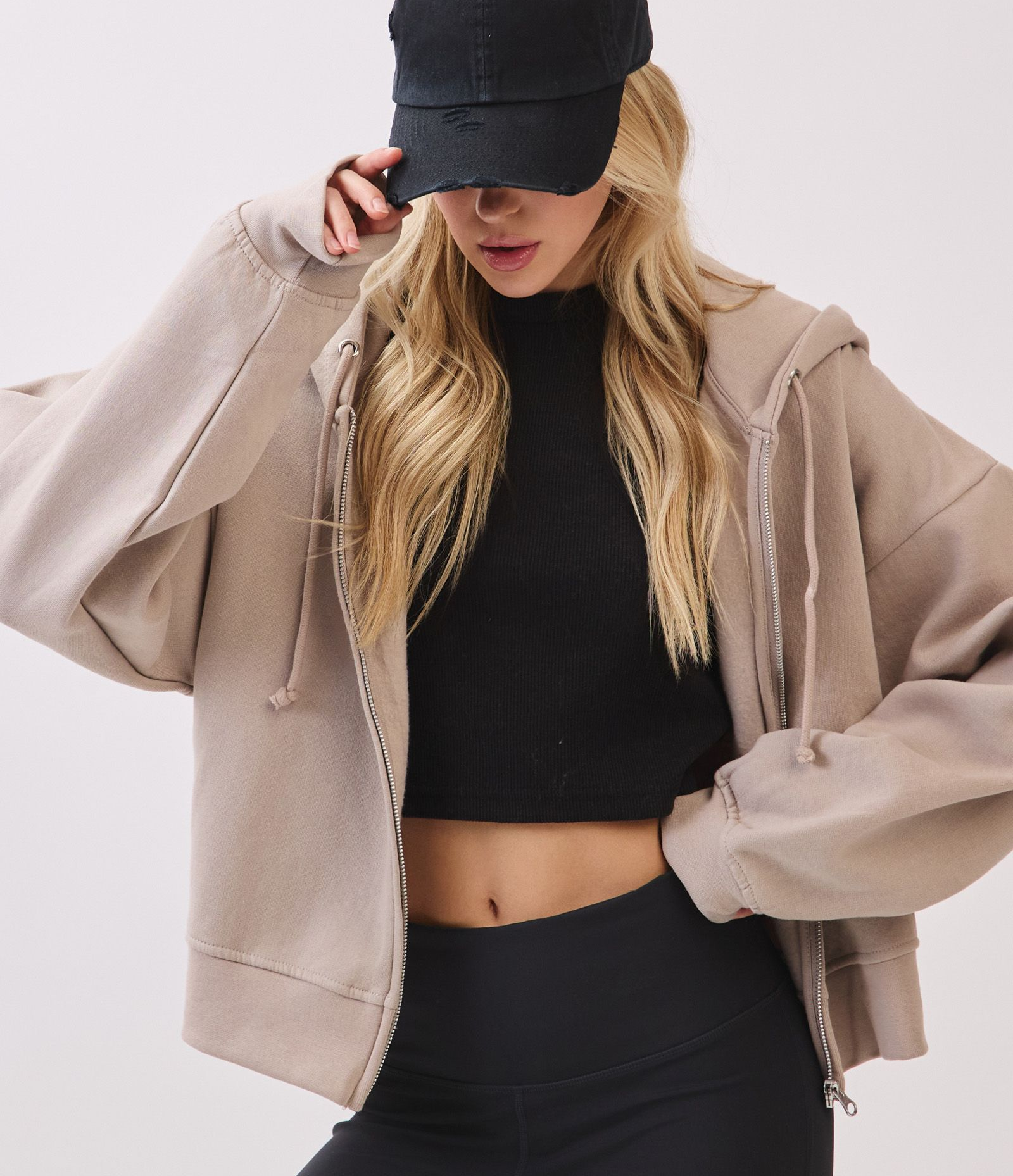 model wearing wellytees apparel