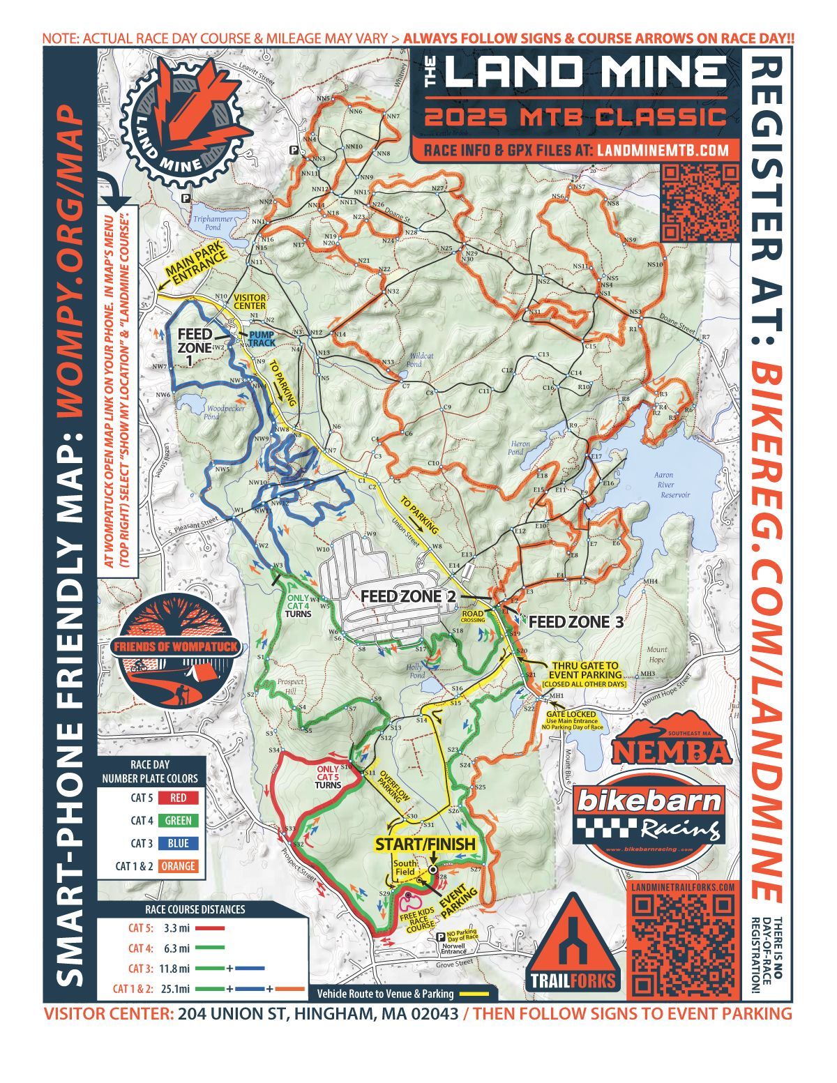 Landmine MTB Classic Map