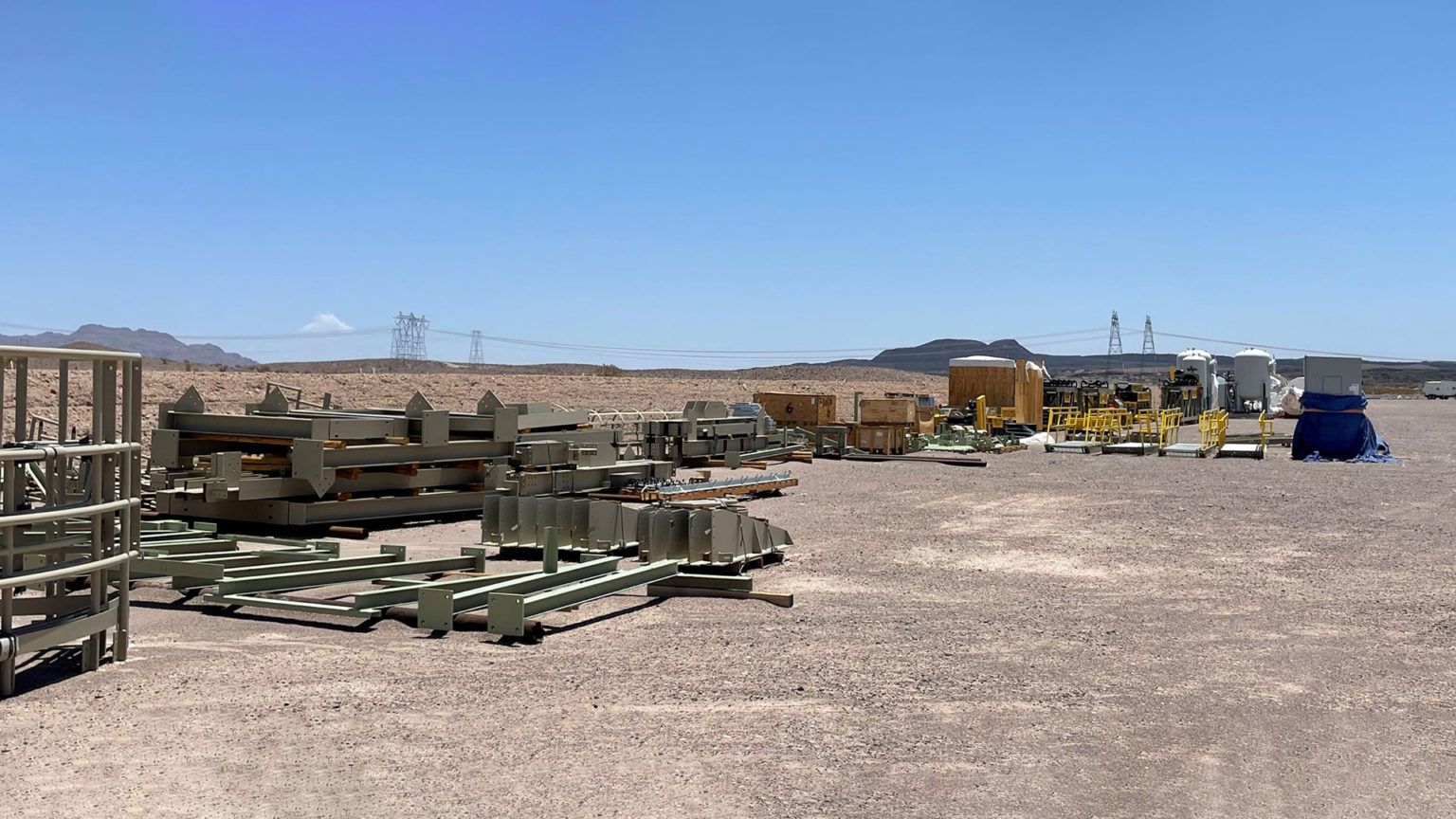 Materials and Equipment On-site and Awaiting Installation