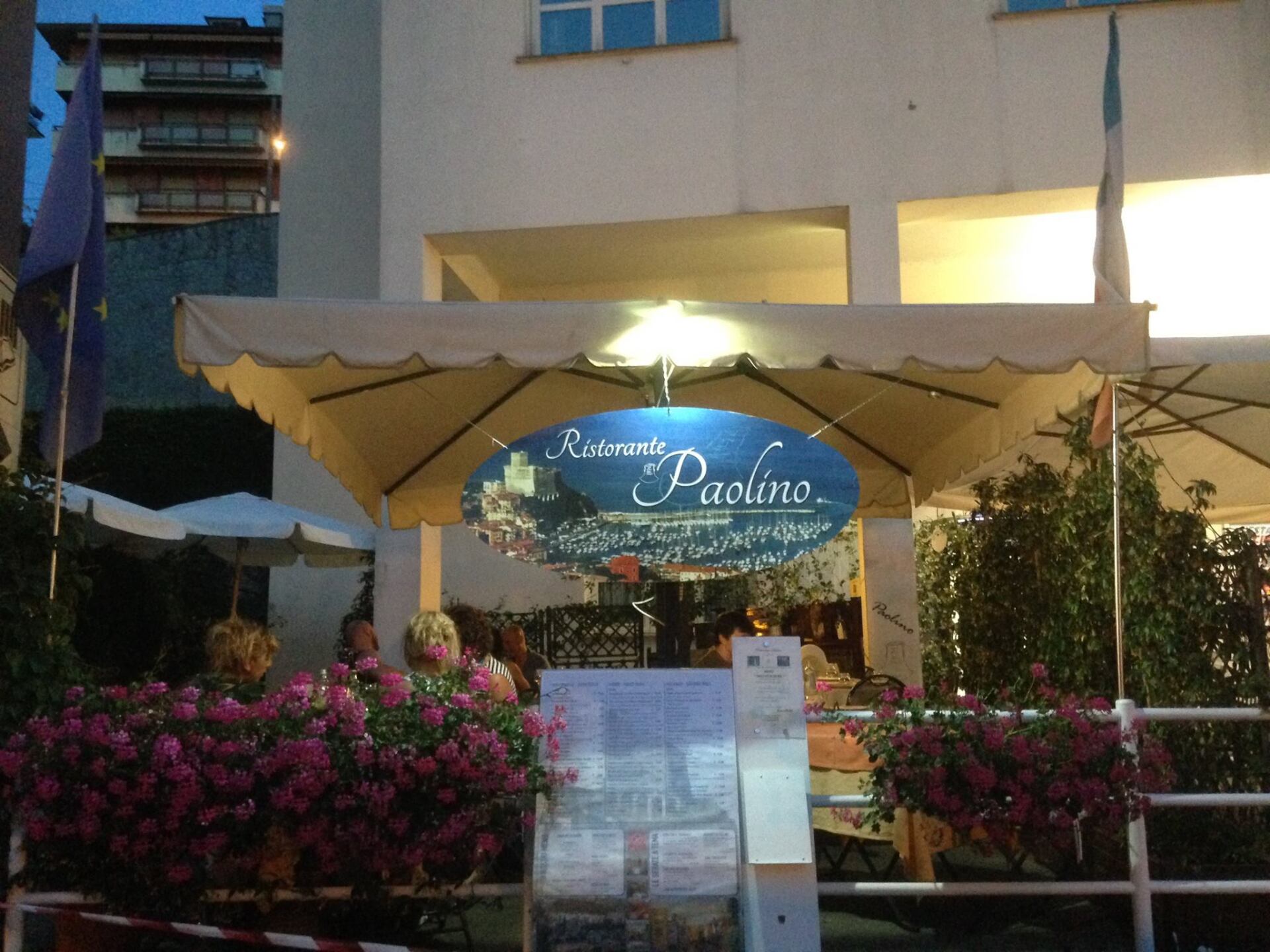 ingresso Ristorante da Paolino Lerici
