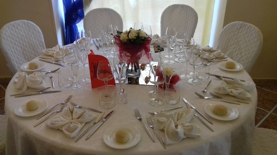 tavolo matrimonio Ristorante da Paolino Lerici