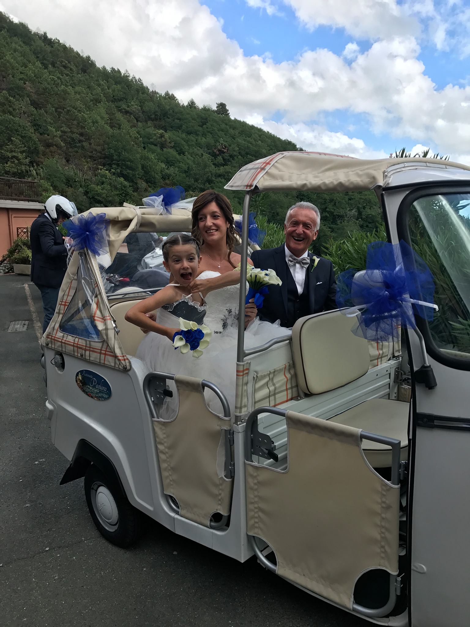 sposi matrimonio Ristorante da Paolino Lerici