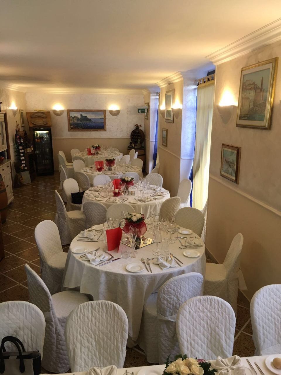 sala matrimonio Ristorante da Paolino Lerici
