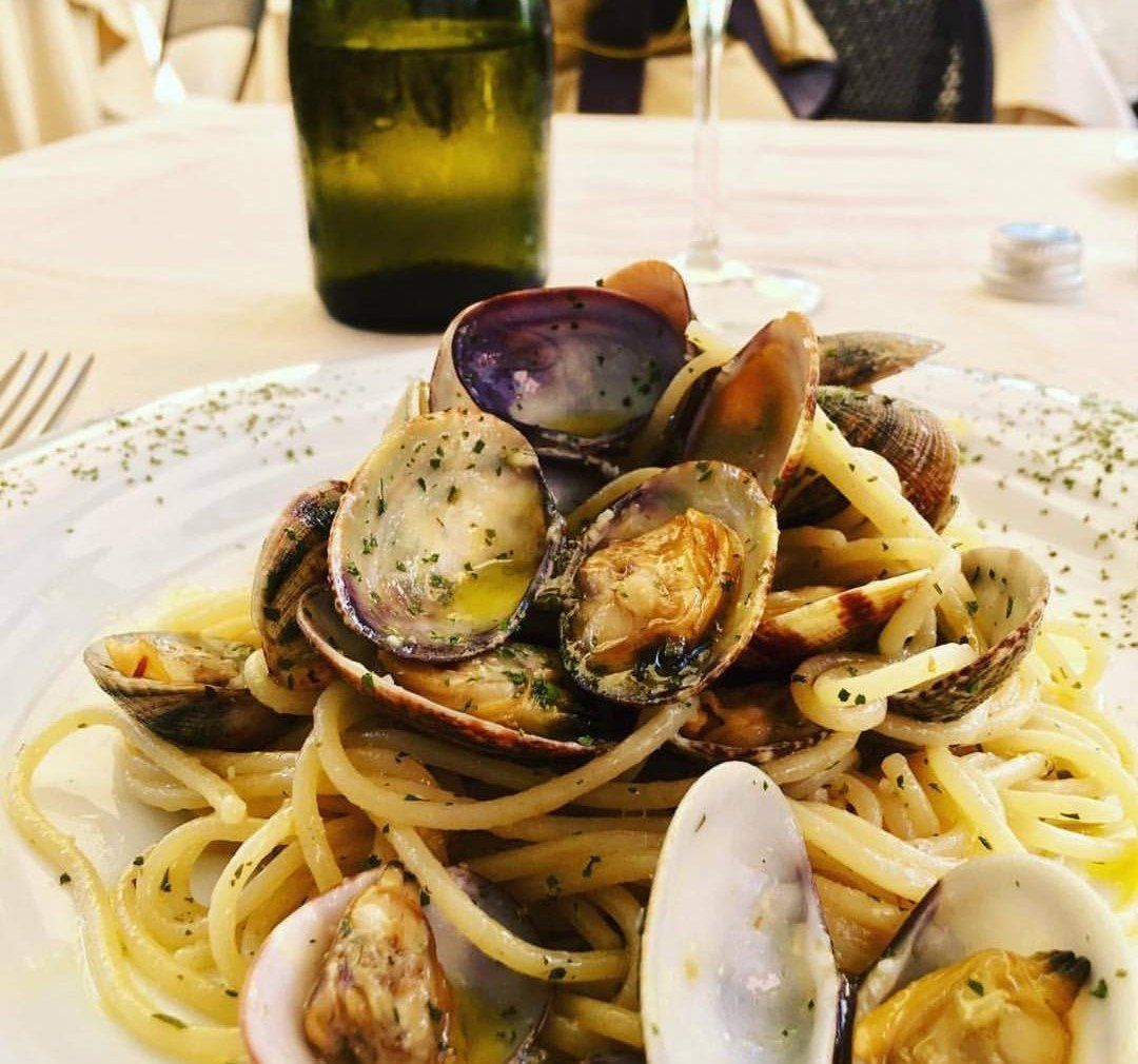 pasta allo scoglio Ristorante da Paolino