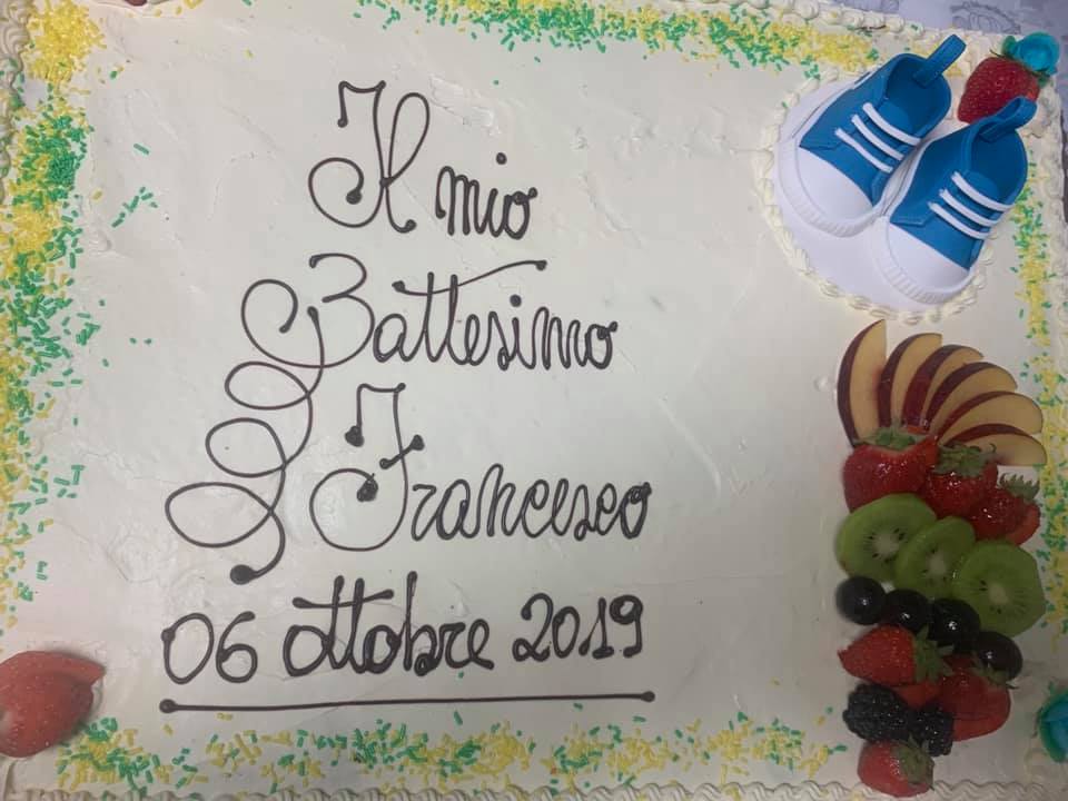 torta per battesimo