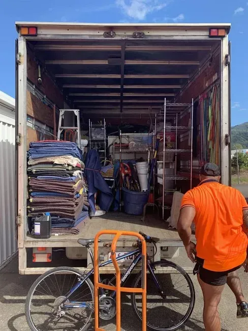Moving Truck With a Lot of Materials — The Move It Man In Bentley Park, QLD