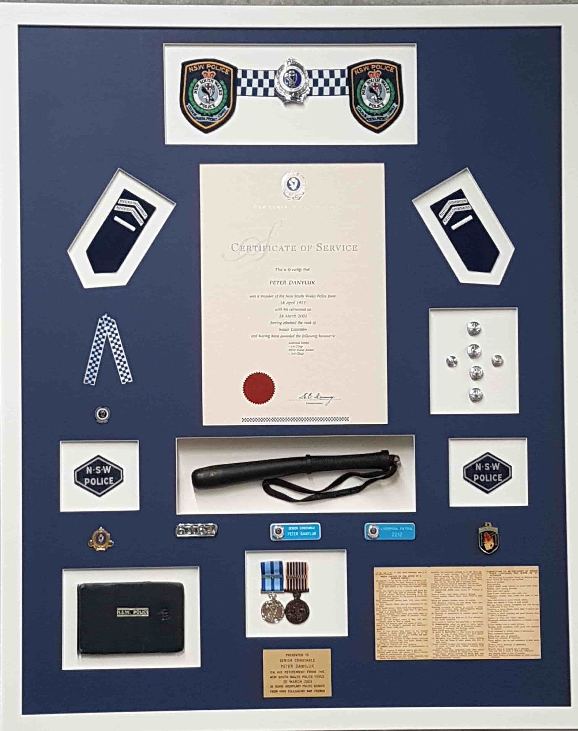 Memorabilia Framing — Framing in Shoalhaven, NSW