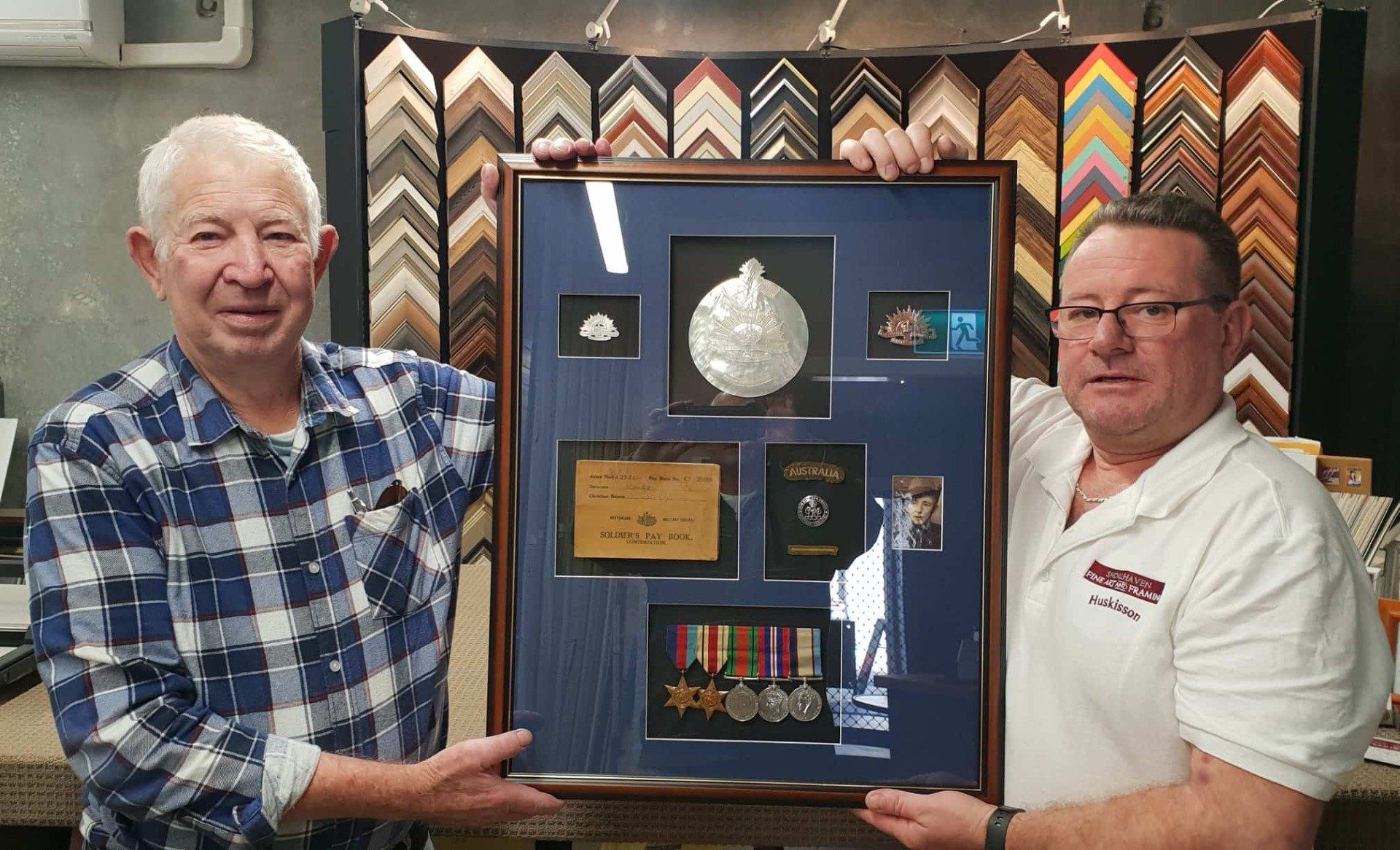 Memorabilia Framing — Framing in Shoalhaven, NSW