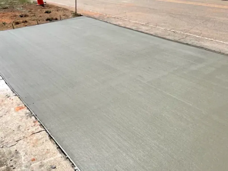 After a concrete repair in Anderson, SC with JRT Concrete