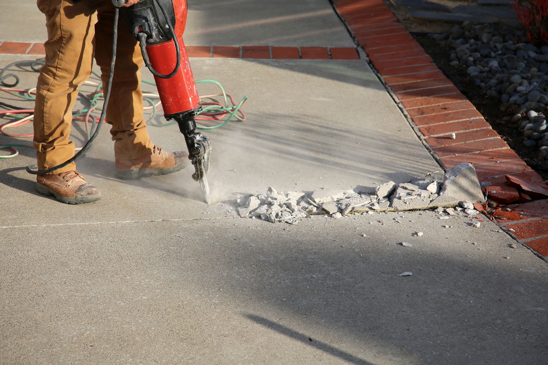 For demolition services in Anderson, SC - Call JRT Concrete