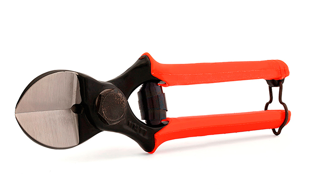 A Pair Of Scissors With Red Handles On A White Background — Tree Arrangements in Stratford, QLD