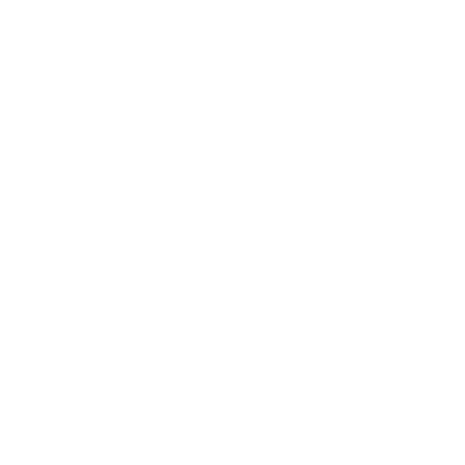 A white ceramic mug with a bold black handle and the word 