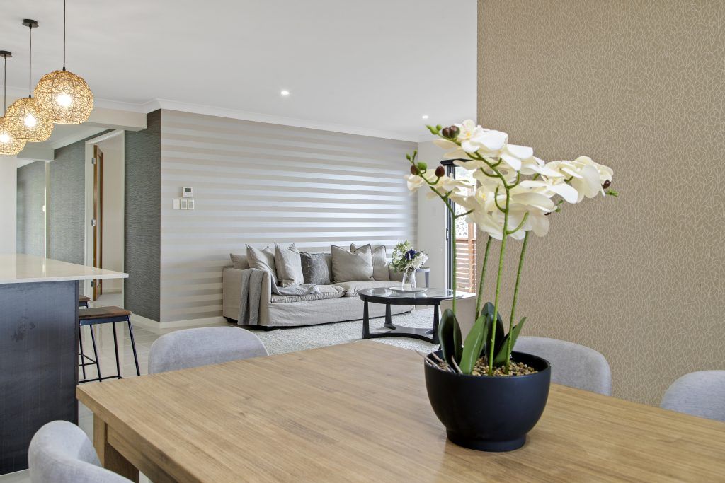 Living Room Home Staging Upper Coomera - Macleay Circuit