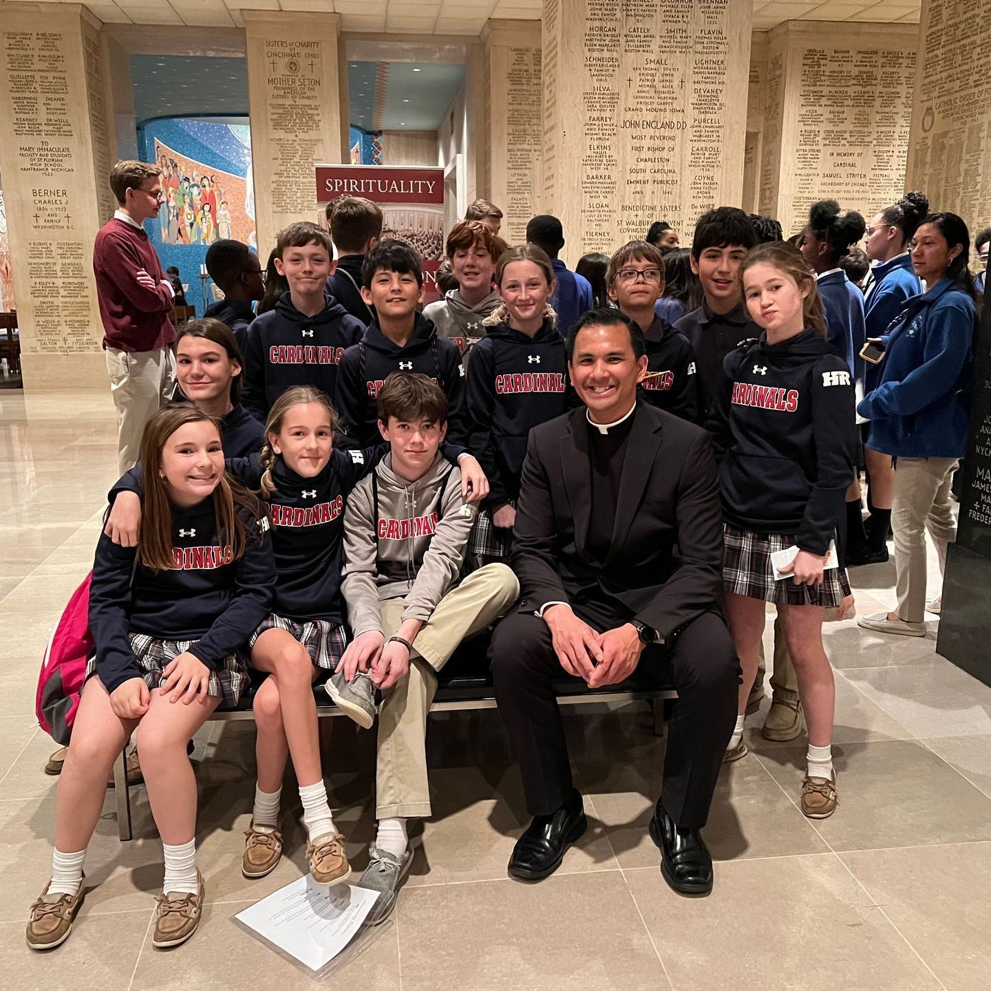 Father and Visit to Shrine