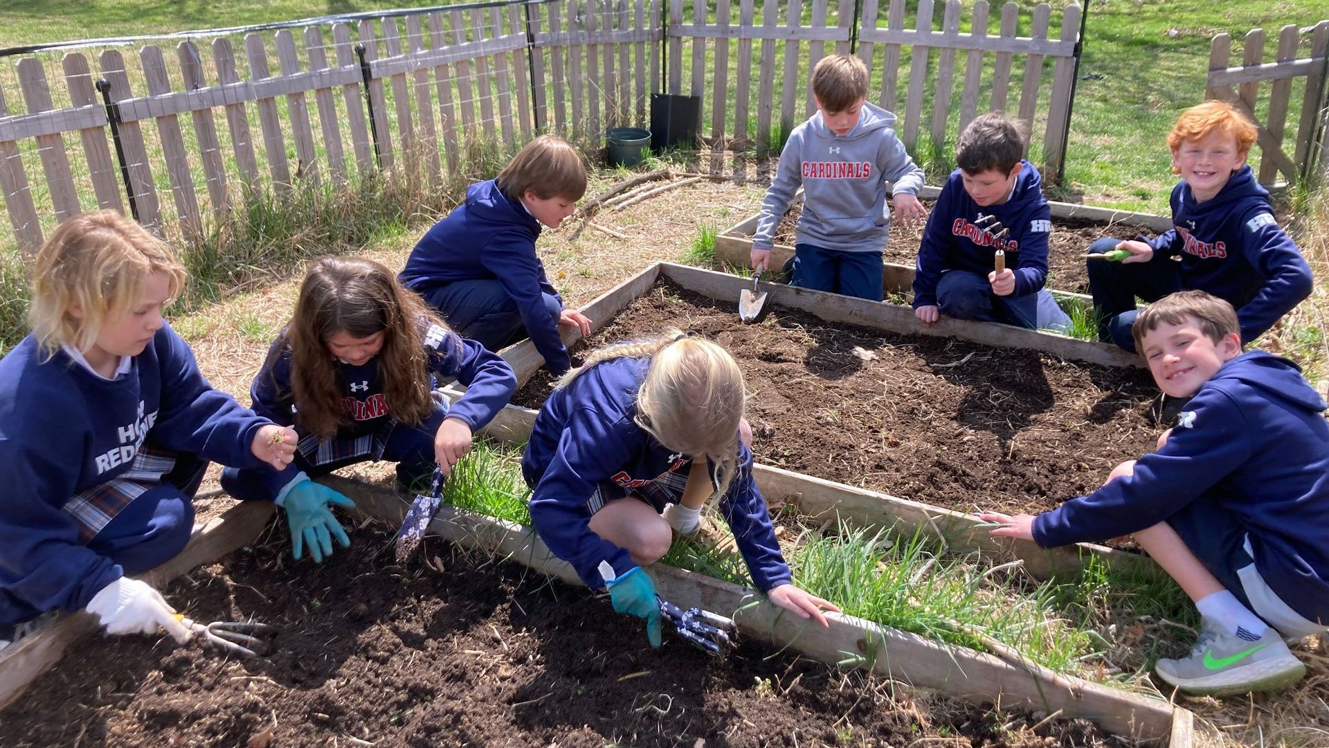 Third Grade Gardening
