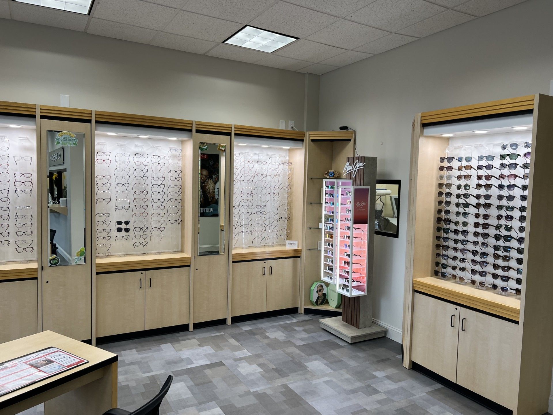 Bay Eye Center in Easton Optical Department