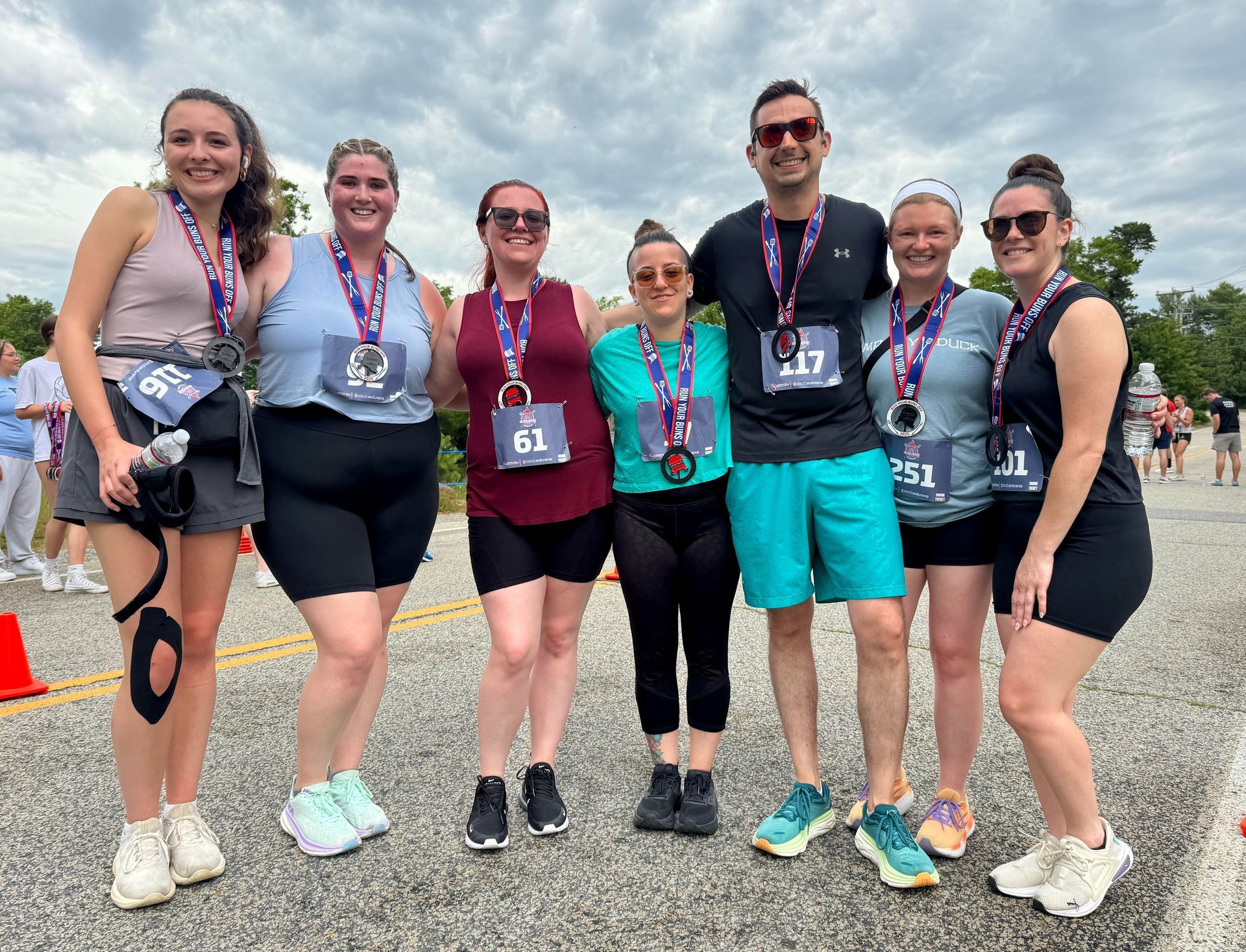 Bay Eye Center Staff at Plymouth 5K