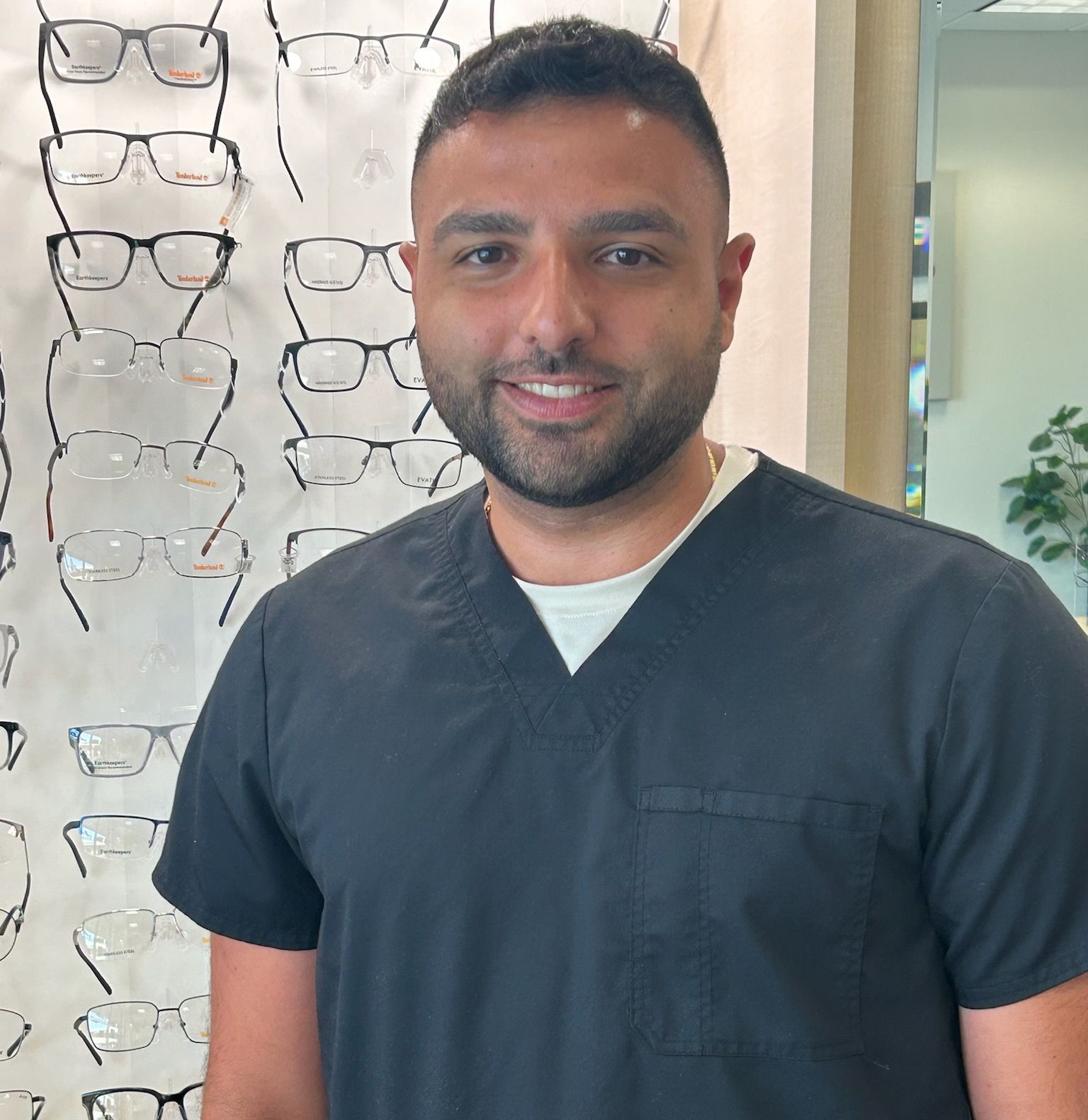 Dr Salim Mansour, eye doctor at Bay Eye Center in Easton