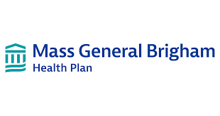 The mass general brigham health plan logo is on a white background.