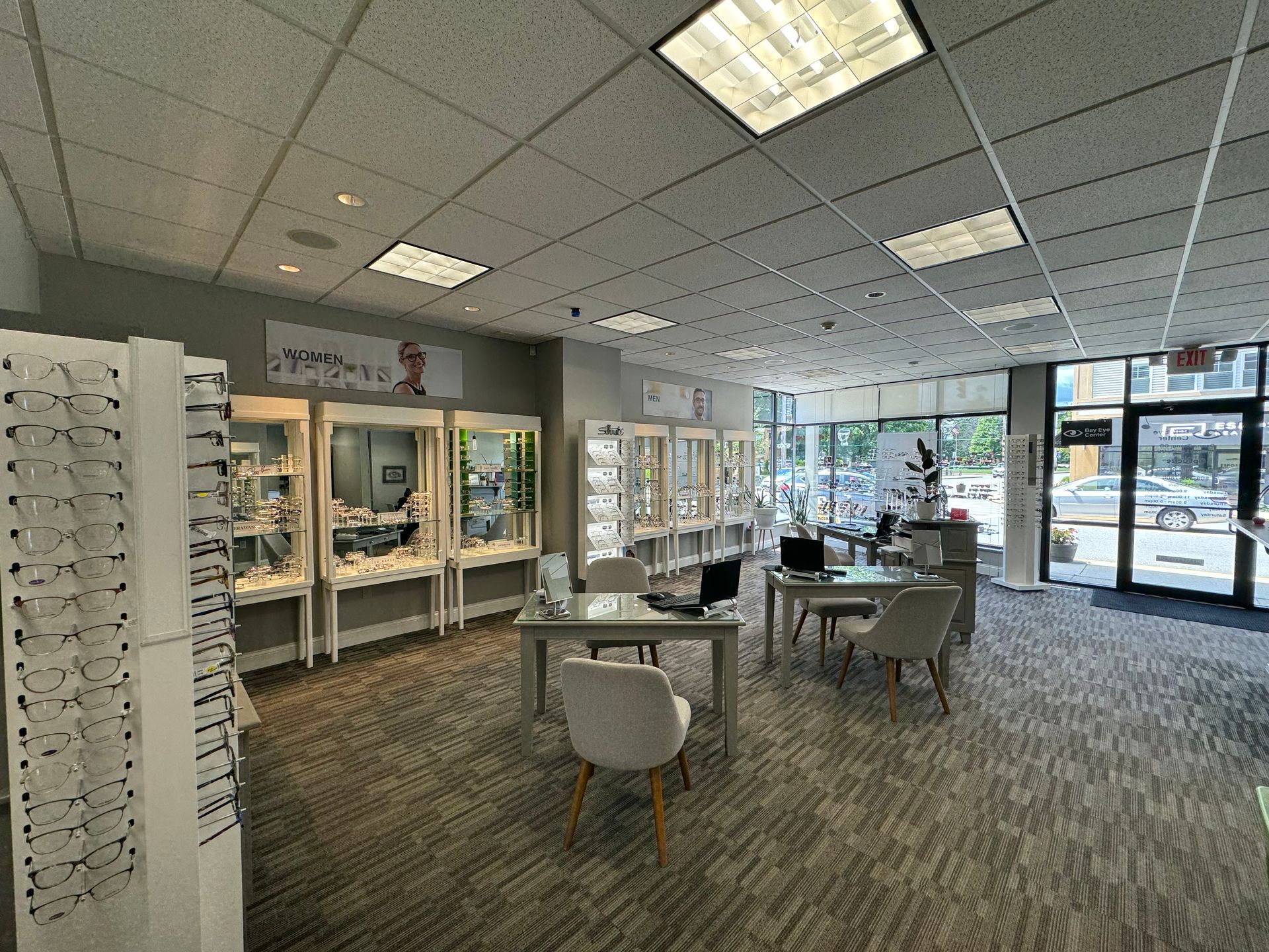 Optical Department at Bay Eye Center in Mansfield