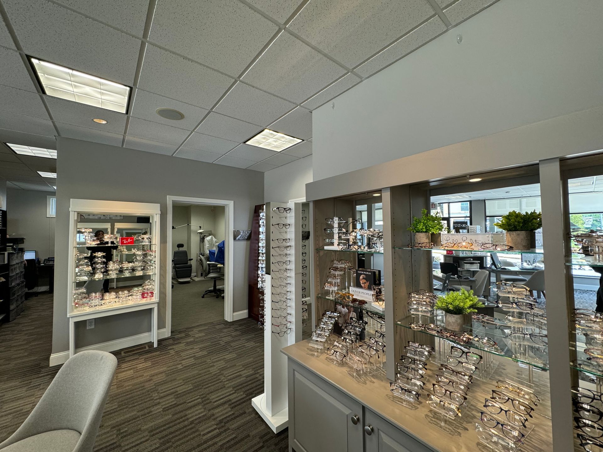 Optical Department at Bay Eye Center in Mansfield