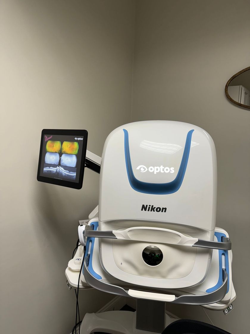 Optos retinal imaging