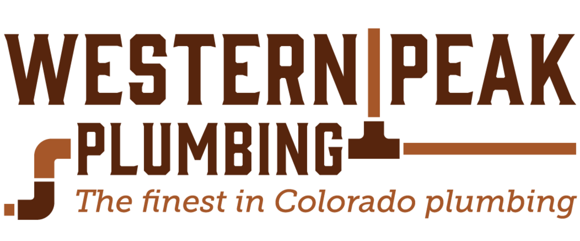 western peak plumbing logo