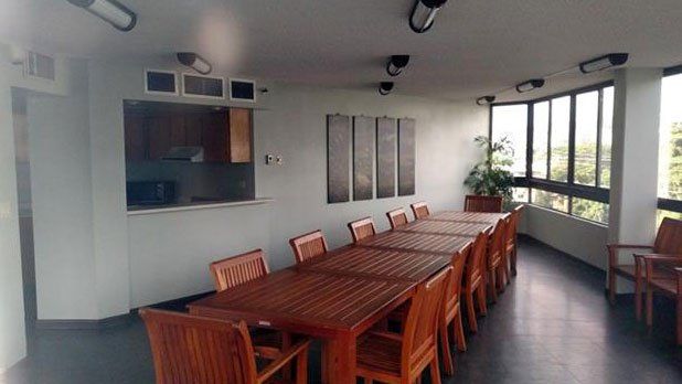 meeting room with kitchen