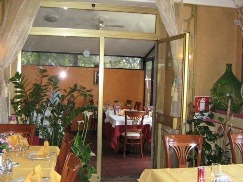 Ingresso del ristorante pizzeria