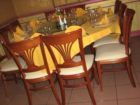 Tavoli nella pizzeria