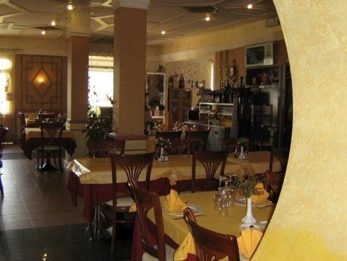 Area interna della pizzeria