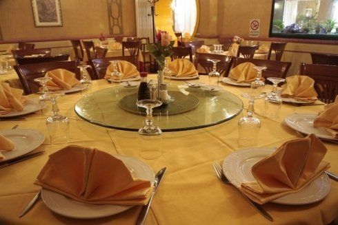 centrotavola nel ristorante