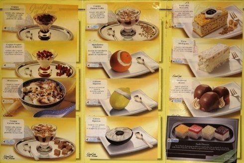 Dolci italiani e cinesi