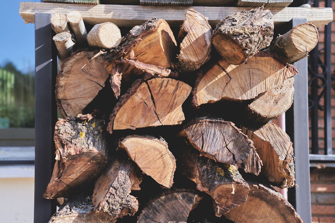 Various-Sized Cut Logs — Moline, IL — Ricks Tree Service