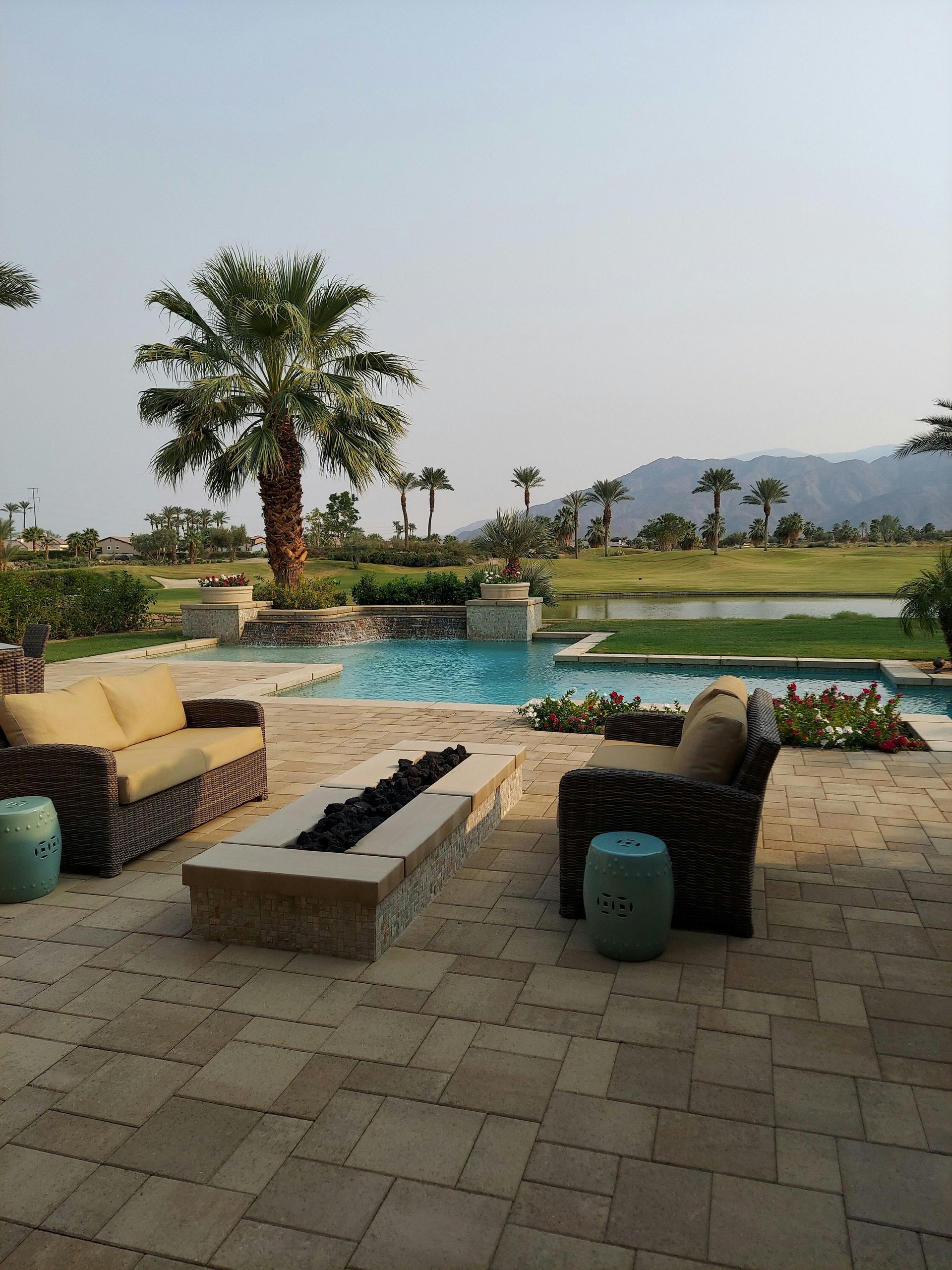 pool hardscaping