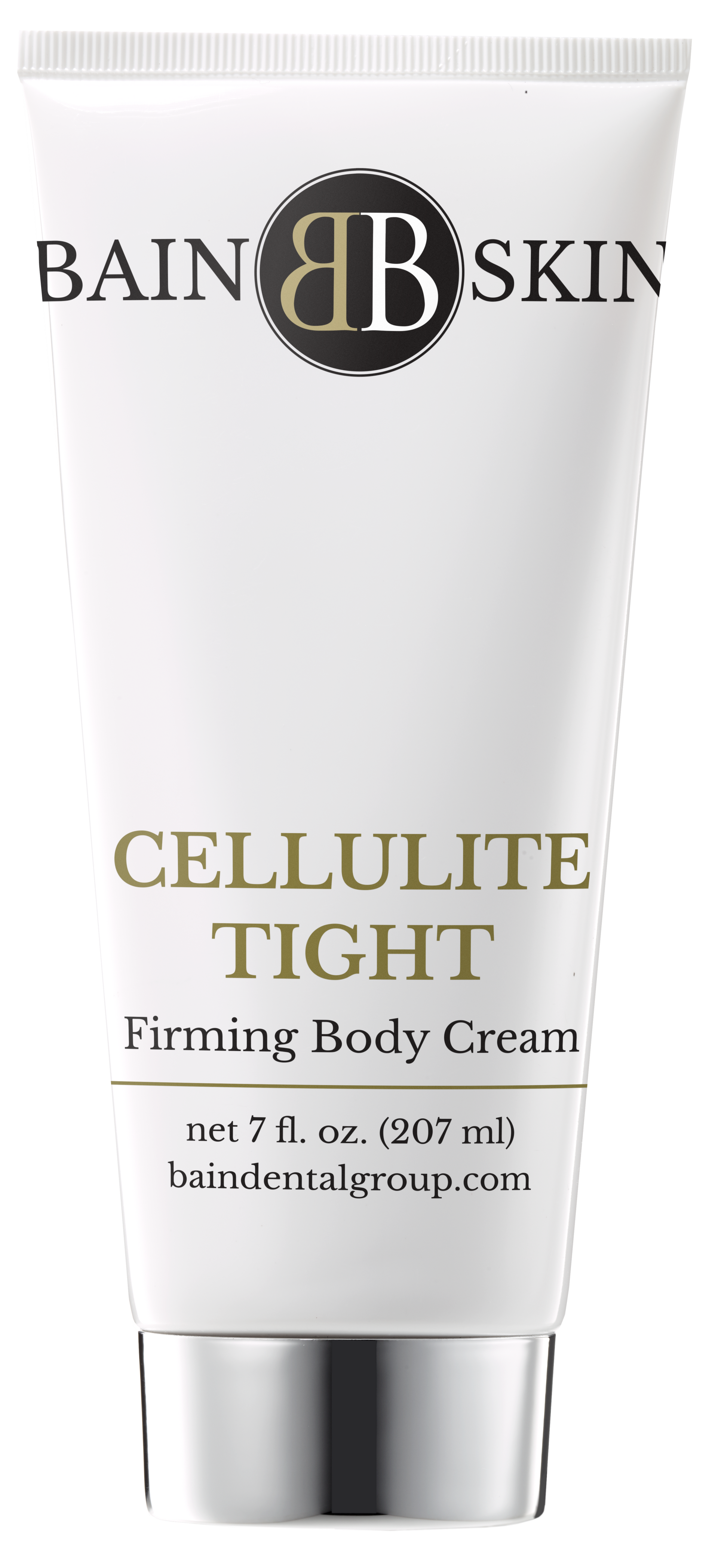 A tube of bain & skin cellulite tight premium body cream