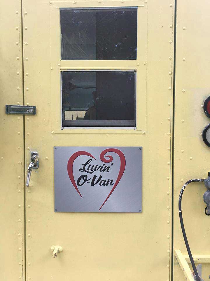 Food Truck Door — St. Augustine, FL — Luvin’ Oven Catering