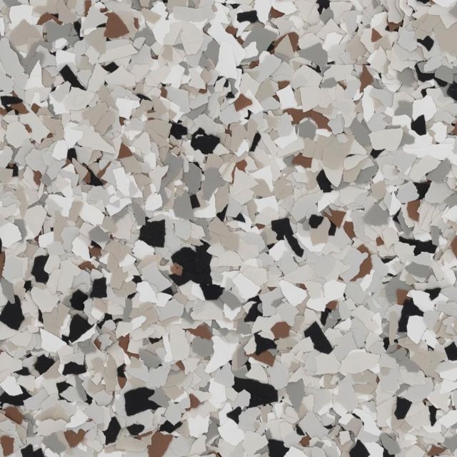 A close up of a marble floor with a lot of small pieces of marble.