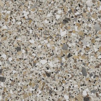 A close up of a granite counter top with a lot of small stones on it.