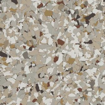 A close up of a marble floor with a lot of small pieces of marble.