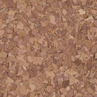A close up of a pile of wood chips.
