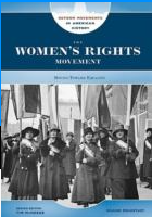 Book Title:  "The women's rights movement : moving toward equality" by Mountjoy, Shane. Cover shows women protesting.