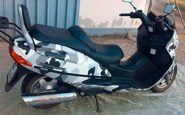 decorazione motocicli