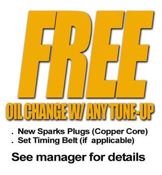 Oil Change — Free Oil Change W/ Any Tune - Up in Portsmouth, VA