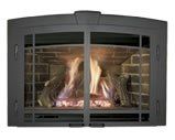Steel Bay Face - Painted with optional Gold and Nickel door covers (cannot be combined with arched unit panel) - 23 4/5”h x 38 4/5”w